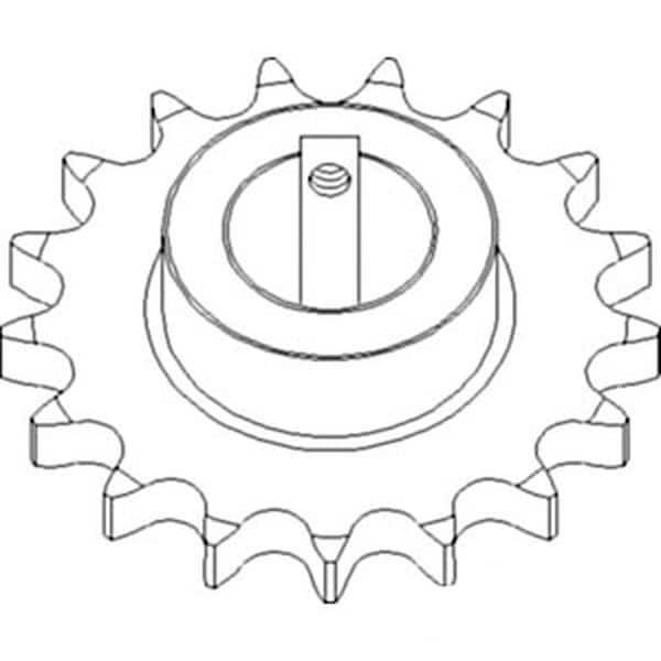 Aftermarket 87731456 Loading Auger Drive Sprocket Fits CaseIH Combine 7010 7120 8010 8120 COH60-0062 - main